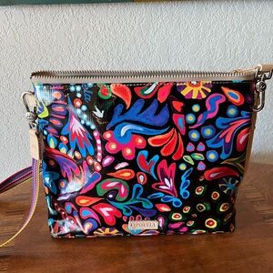 Consuela Vibrant Multicolor Clutch